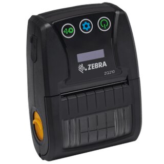 Zebra ZQ210, 8 Punkte/mm (203dpi), CPCL, USB, BT (iOS), schwarz