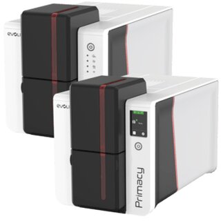 Evolis Primacy 2 Simplex, Go Pack einseitig, 12 Punkte/mm (300dpi), USB, Ethernet, rot