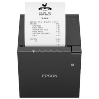 Epson TM-m30III, USB, USB-C, BT, Ethernet, WLAN, 8 Punkte/mm (203dpi), Cutter, schwarz