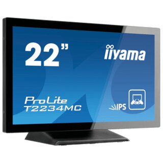 iiyama ProLite T2254MSC-B1AG, 54,6cm (21,5), Projected Capacitive, 10 TP, Full HD, schwarz